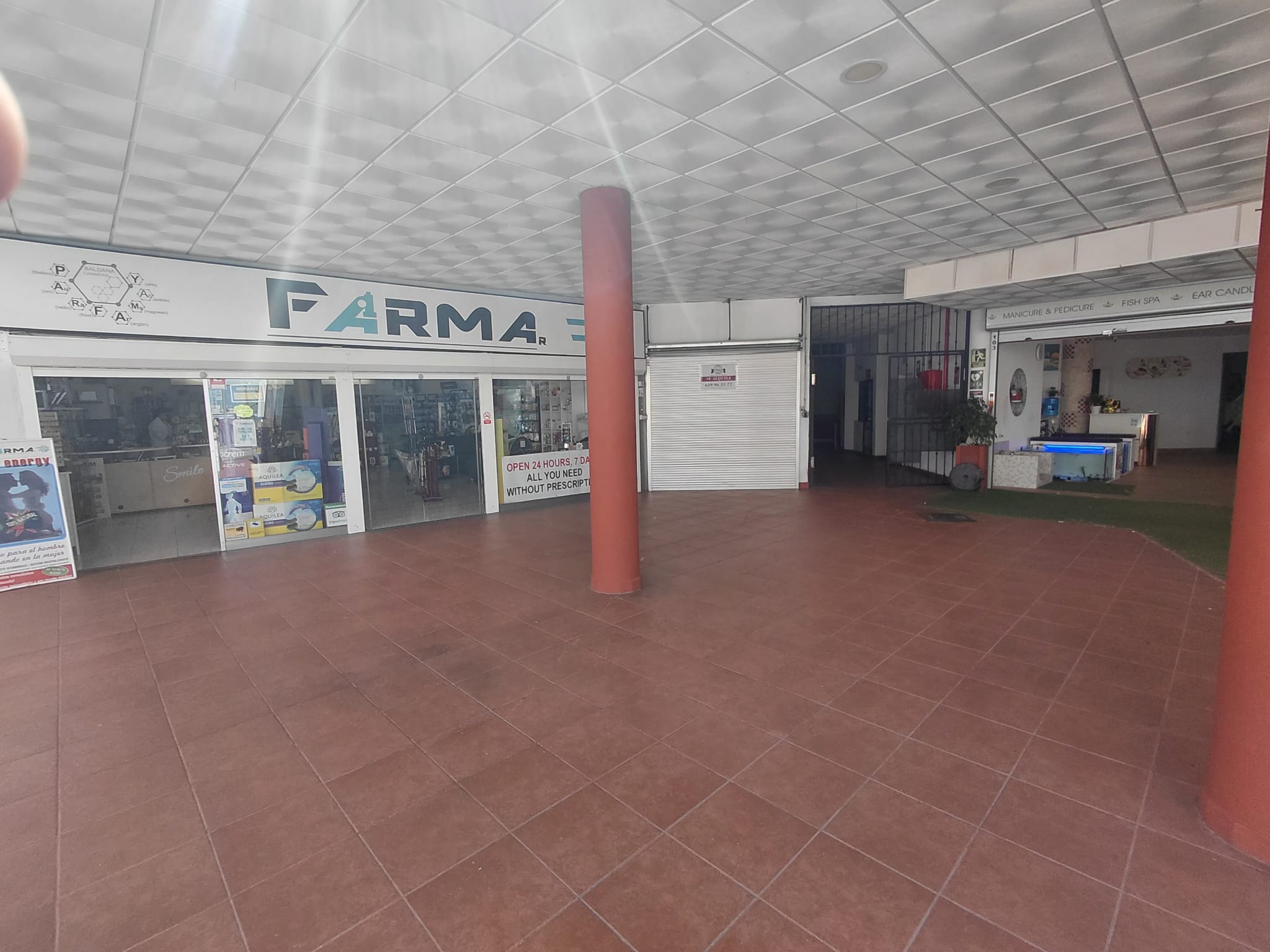 Gewerbefläche zur Miete im C.C. Terranova, gegenüber der Playa de la Pinta, Costa Adeje