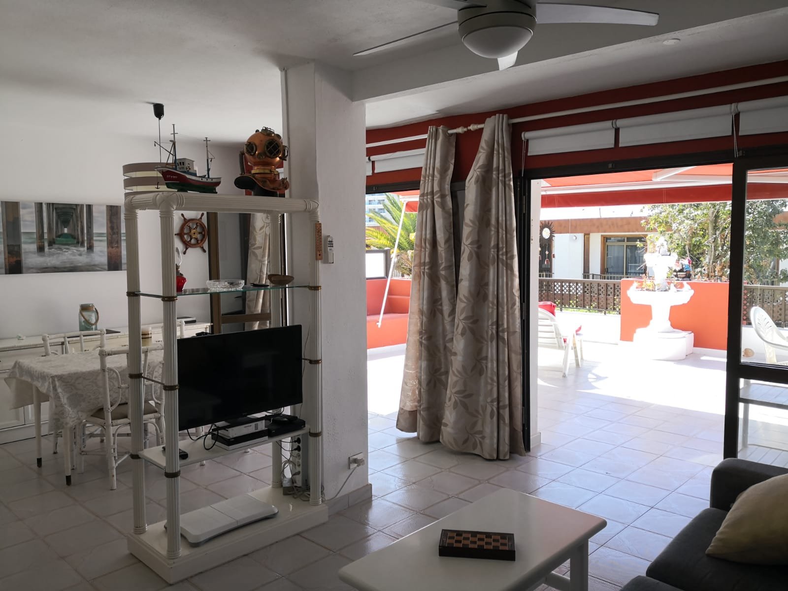 Casa en alquiler con piscina privada y vistas al mar en Los Gigantes