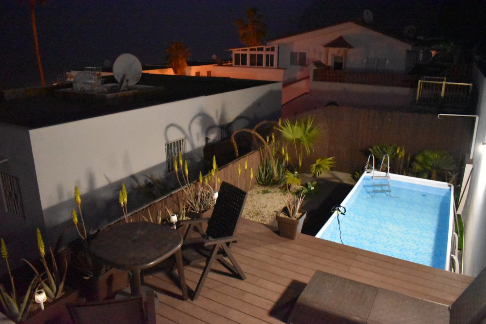 Casa en alquiler con piscina privada y vistas al mar en Los Gigantes